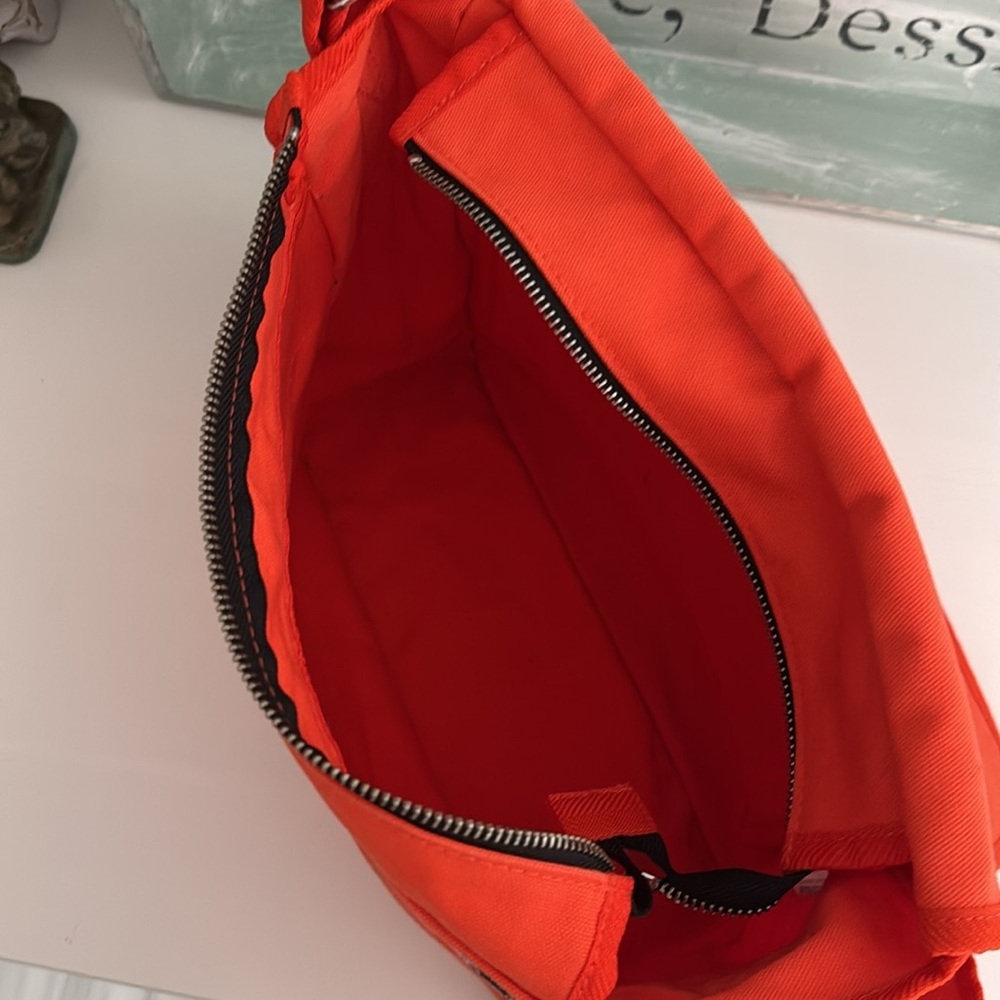 Marimekko Orange Messenger Shoulder Bag - Picture 5 of 11